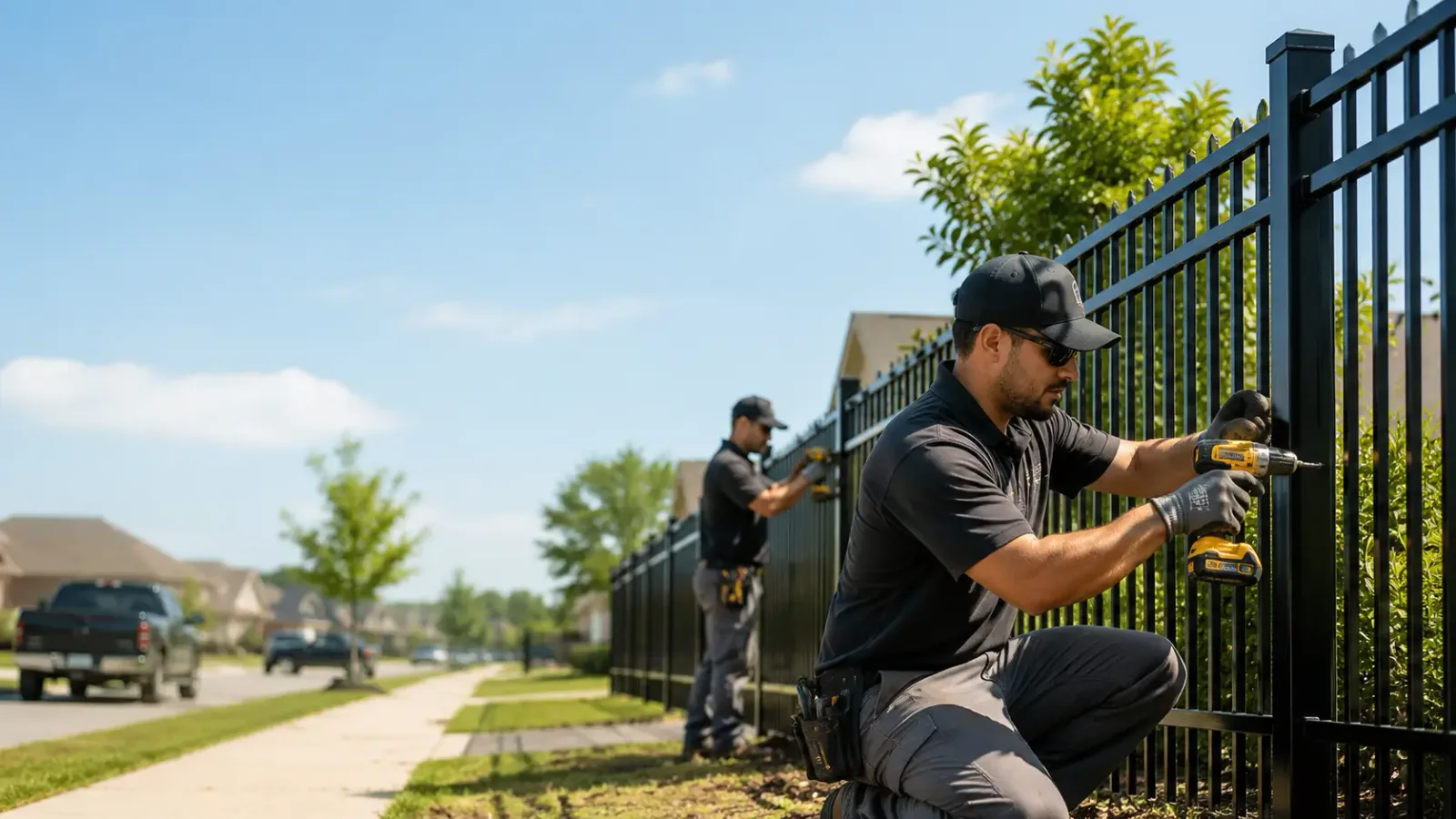 Metal Fence Installation in North Java, NY